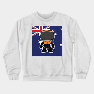 Daniel Ricciardo Custom Bobblehead - 2022 Season Flag Edition Crewneck Sweatshirt